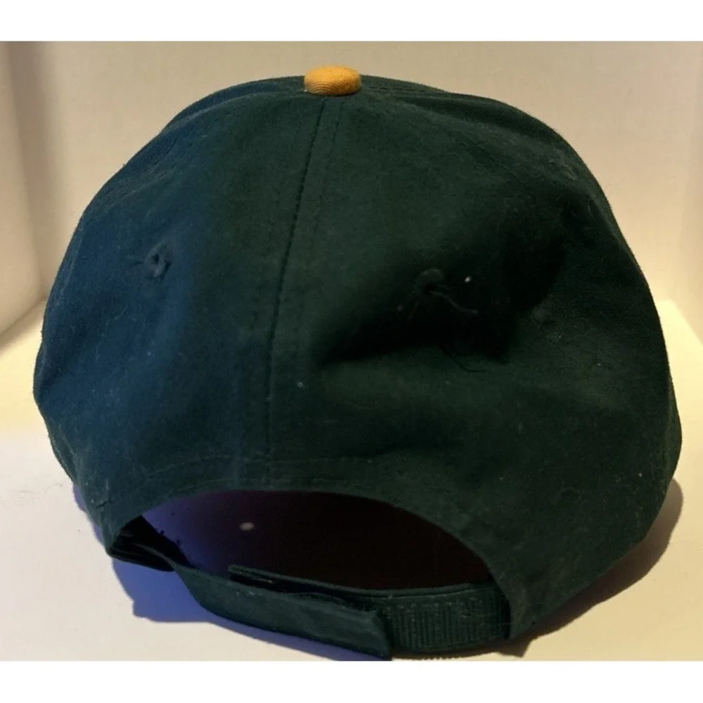 Oakland Athletics A's MLB Adjustable Cap by OC Sports - Green & Yellow Youth‎